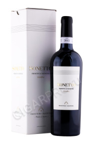 вино sonetto primitivo di manduria riserva 0.75л