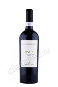 вино sonetto primitivo di manduria riserva 0.75л