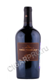 вино three finger jack old vine zinfandel 0.75л