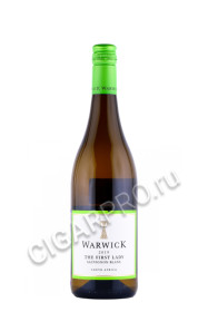 вино совиньон блан вестерн кейп ворвик фёст леди 0.75л вино warwick estate the first lady sauvignon blanc 0.75л