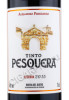 этикетка tinto pesquera reserva