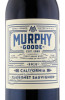 этикетка murphy goode cabernet sauvignon 0.75л