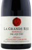 этикетка la grande rue monopole grand cru 2017г 0.75л