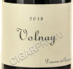 этикетка domaine de chassorney volnay