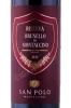 Этикетка Вино Сан Поло Брунелло Ди Монтальчино Ризерва 2015г 0.75л