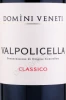 Этикетка Вино Домини Венети Вальполичелла Классико Супериоре 0.75л