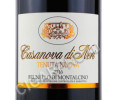 этикетка casanova di neri brunello di montalcino 2015 1.5 l