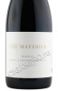 этикетка the maverick shiraz cabernet sauvignon 2018 0.75л