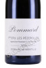 этикетка pommard 1er cru les pezerolles aoc 2016 0.75л