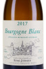 этикетка bourgogne blanc aoc 0.75л