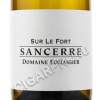 этикетка domaine fouassier sur le fort sancerre 0.75 l