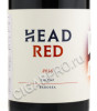 этикетка вина head red shiraz