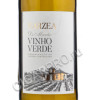 этикетка varzea do marao vinho verde