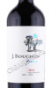 этикетка вино j bouchon reserva merlot 0.75л