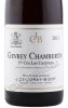 этикетка вино gevrey chambertin 1 er cru les cazetiers aoc 2011 0.75л