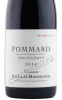 этикетка вино domaine nicolas rossignol pommard les vignots aoc 0.75л