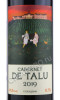 этикетка cabernet de talu kuban chateau de talu 0.75 l
