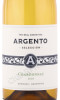 этикетка вино argento chardonnay seleccion ip 0.75л