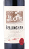 этикетка вино bellingham homestead series shiraz 0.75л