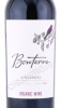 этикетка вино bonterra zinfandel 0.75л
