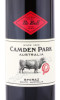 этикетка вино camden park shiraz 0.75л