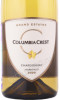 этикетка вино columbia crest grand estates chardonnay 0.75л
