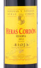 этикетка вино heras cordon reserva 0.75л
