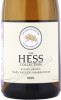 этикетка вино hess collection chardonnay 0.75л