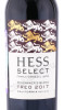 этикетка вино hess select treo 0.75л