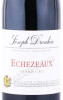 этикетка вино joseph drouhin echezeaux grand cru 2020г 0.75л