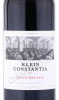 этикетка вино klein constantia estate red 0.75л