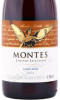 этикетка вино montes limited selection pinot noir 0.75л