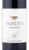 этикетка вино yarden merlot 0.75л