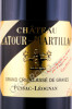 этикетка вино chateau latour martillac pessac leognan 0.75л