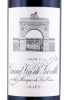 этикетка французское вино chateau leoville las cases aoc 2-eme 0.75л