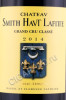 этикетка вино chateau smith haut lafitte pessac leognan 2014 0.75л