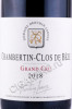 этикетка вино domaine drouhin laroze chambertin clos de beze grand cru 0.75л