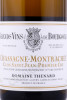 этикетка вино domaine thenard chassagne-montrachet clos saint-jean premier cru 0.75л