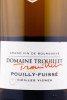 этикетка вино domaine trouillet pouilly fuisse 0.75л