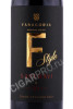этикетка вино fanagoria f style saperavi 0.375л