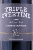 этикетка вино igor larionov triple overtime cabernet sauvignon 0.75л
