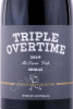 этикетка вино igor larionov triple overtime shiraz mclaren vale 0.75л