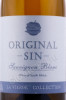 этикетка вино la vierge original sin sauvignon blanc 0.75л