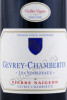 этикетка вино les echezeaux vieilles vignes aoc gevrey chambertin 0.75л
