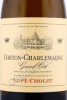 этикетка французское вино lupe-cholet corton-charlemagne grand cru 0.75л