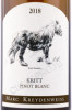 этикетка вино marc kreydenweiss kritt pinot blanc les charmes 0.75л
