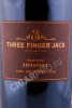 этикетка вино three finger jack old vine zinfandel 0.75л