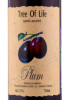 этикетка вино tree of life plum 0.75л