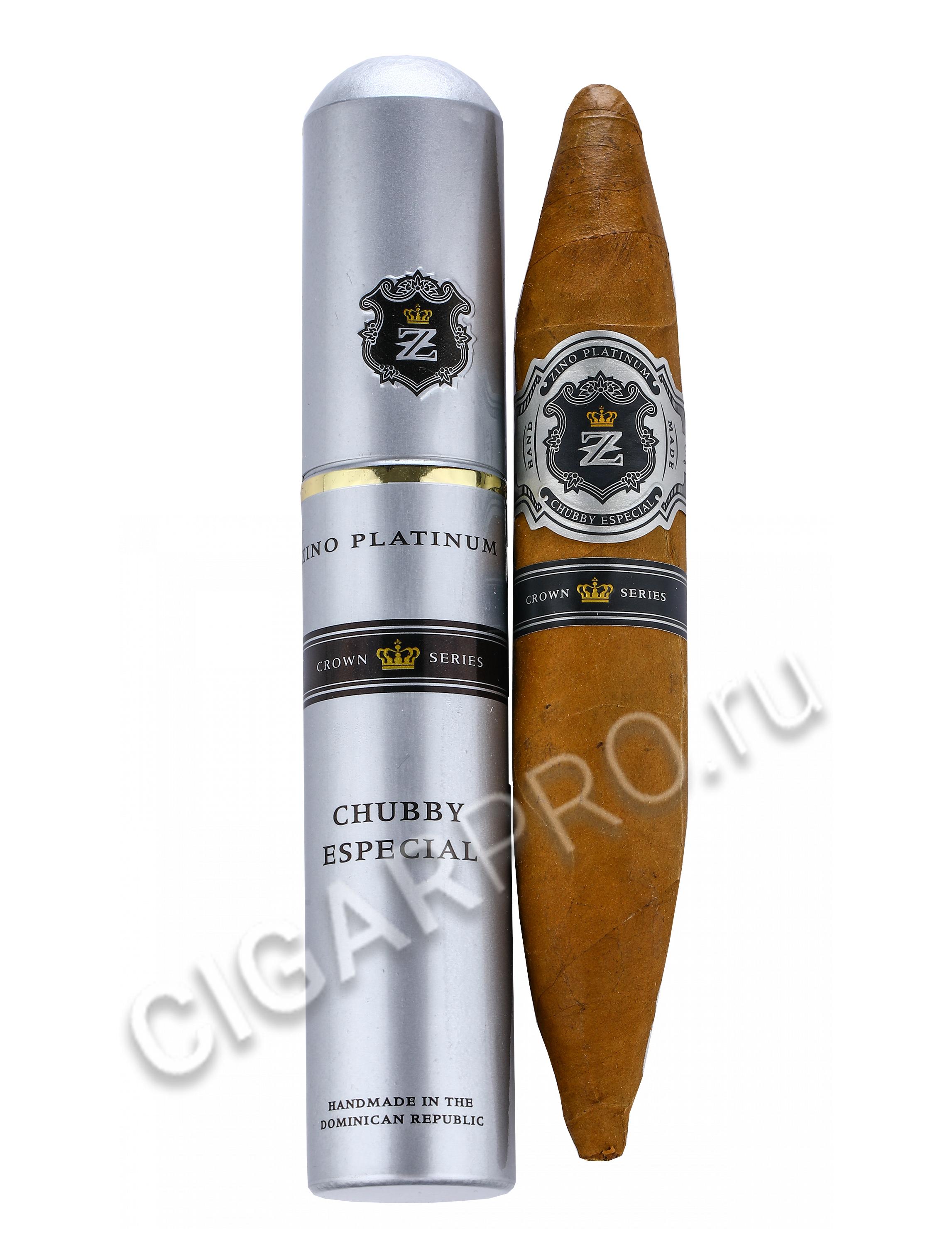 Сигары Zino Platinum Chubby Especial Tubos.