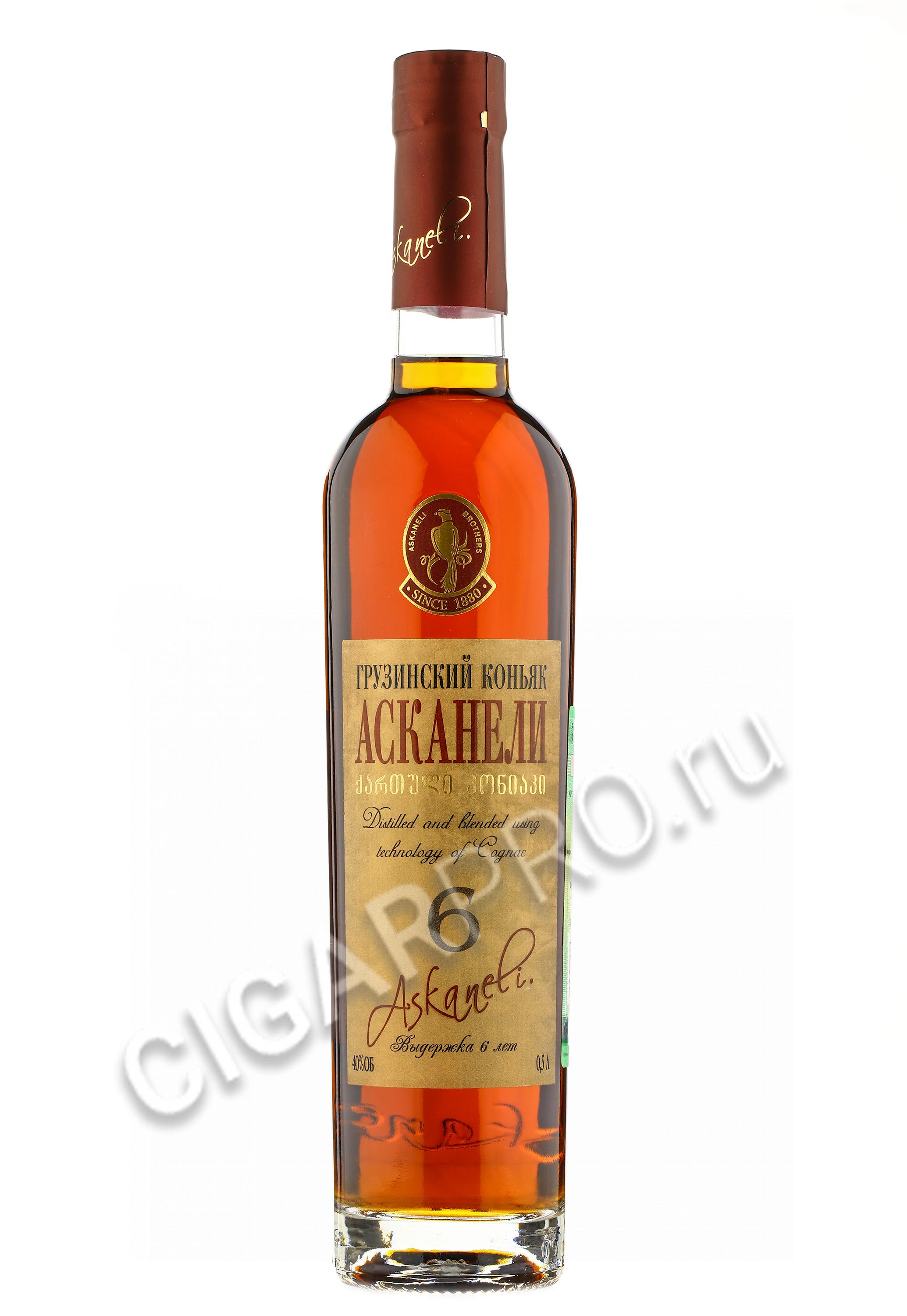 Коньяк Askaneli 6 years Old купить Грузинский коньяк Асканели 6 лет ...